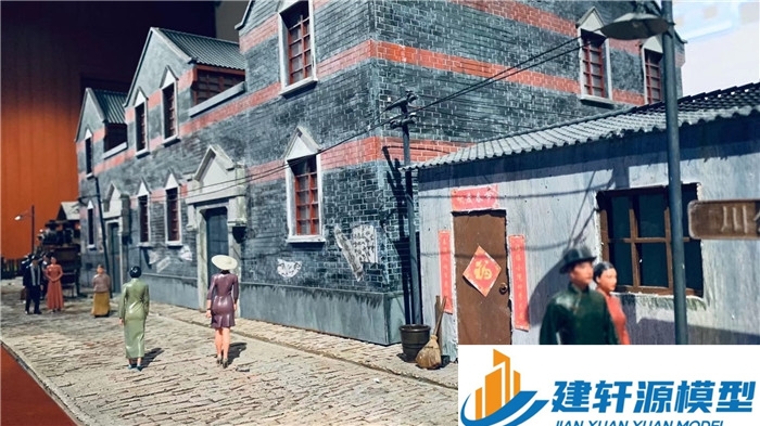 赣榆中共四大纪念馆微缩