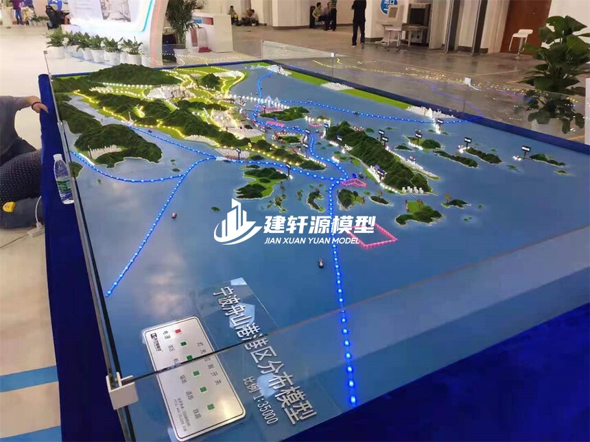 赣榆地形地貌模型