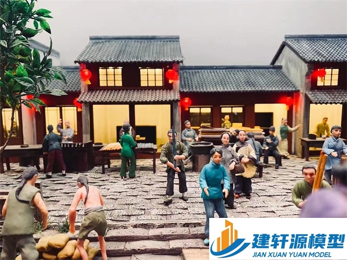 赣榆香市微缩模型