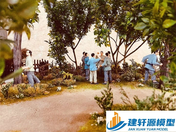 赣榆径山·中共临余工委建立场景模型